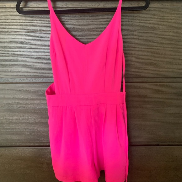 Hot Pink Romper - Picture 4 of 7